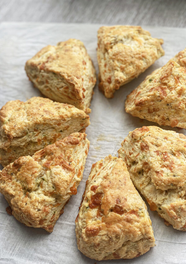Savory Herb and Cheddar Scones